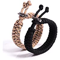 The Friendly Swede 2 Pièces Bracelet de Survie Fishtail
